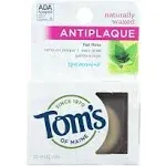 Tom's of Maine Flat Floss Antiplaque Spearmint