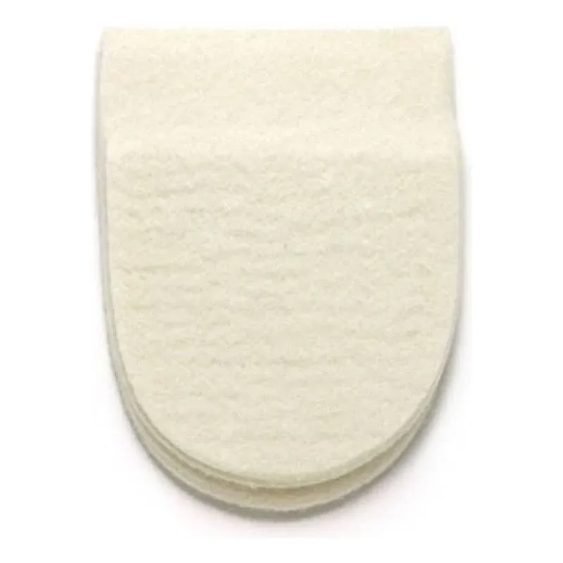 Dr. Jills Felt Heel Cushion Pad 1/2" 6 Pads