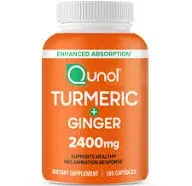 Turmeric + Ginger, 2,400 mg, 105 Capsules (800 mg per Capsule)