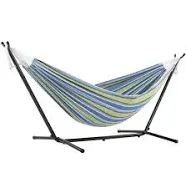 Vivere Combo Double Hammock with Stand