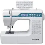 Heureux Sewing Machine Computerized and Quilting, 200 Built-in Stitches, LCD Display, Z6 Automatic Needle Threader, Twin Needle