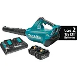 Makita XBU02PT 36V (18V X2) LXT® Brushless Blower Kit, Teal, (5.0Ah)