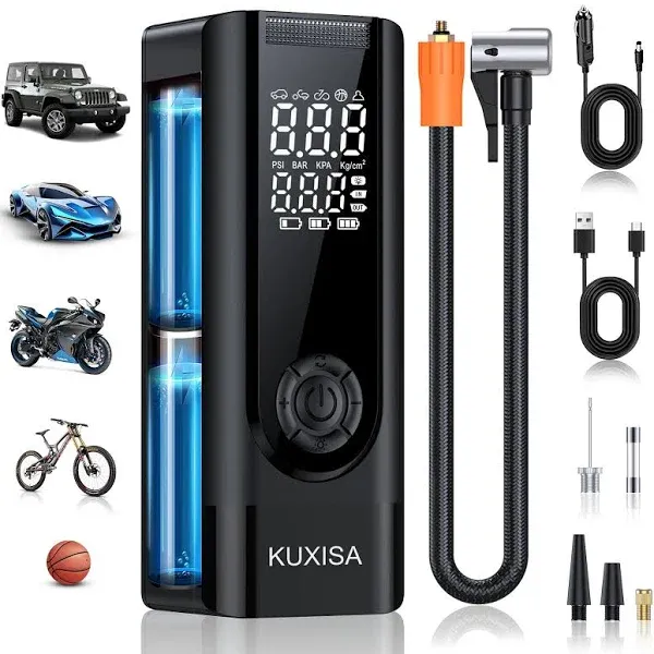 KUXISA Tire Inflator Portable Air Compressor