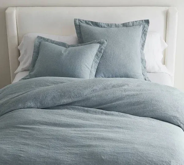 Pottery Barn Belgian Flax Linen Duvet Cover