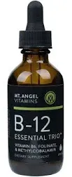 Mt. Angel Vitamins B-12 Essential Trio Drops