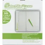 Cutterpillar Crease Transparent Scoring Board - Card Making & Scrapbooking Tools, for Crafting, Scoring Tool, Envelope Maker for Paper Crafts - Translucent ABS Plastic