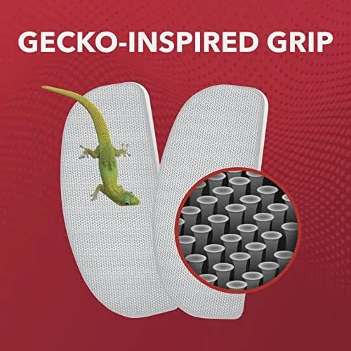 Setex Gecko Grip 1mm Anti Slip Eyeglass Nose Pads, (5 Clear Pair) USA Made, Innovative Microstructured fibers, 1mm x 7mm x 16mm