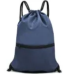 HOLYLUCK Drawstring Backpack Bag Sport Gym Sackpack