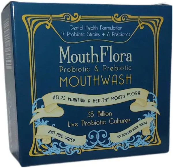 MouthFlora - Probiotic & Prebiotic Mouthwash