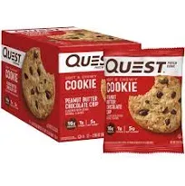 Quest Protein Cookie, Chocolate Chip, 15g Protein, 12 Ct