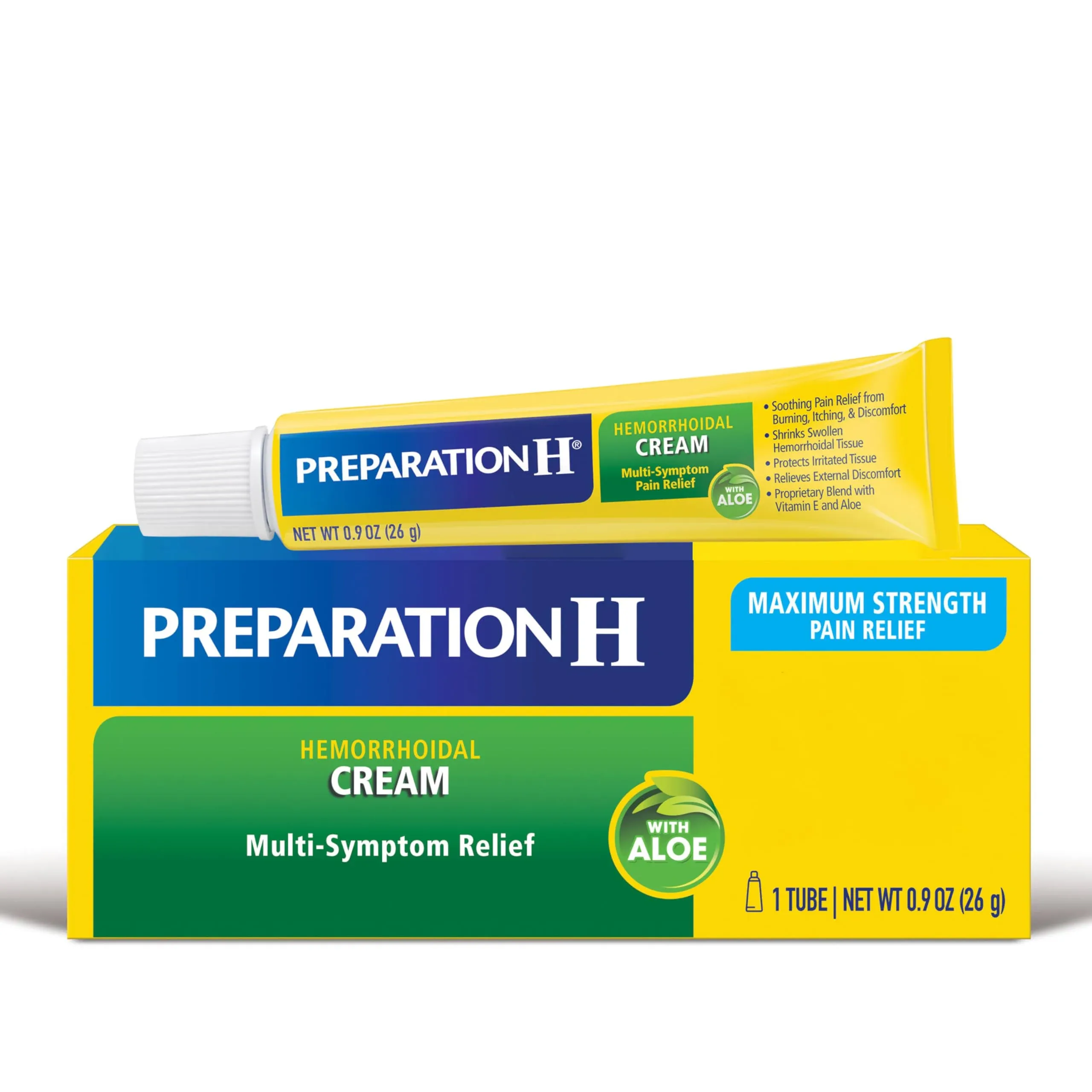 Preparation H Cream Multi-Symptom 0.9 oz