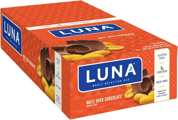 Clif Bar Luna Whole Nutrition Bars