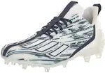 Adidas Adizero Football Cleats White Navy Blue Striped Vapor GZ6912 Men Size 11