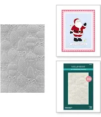 Spellbinders Vintage Ornaments 3D Embossing Folder