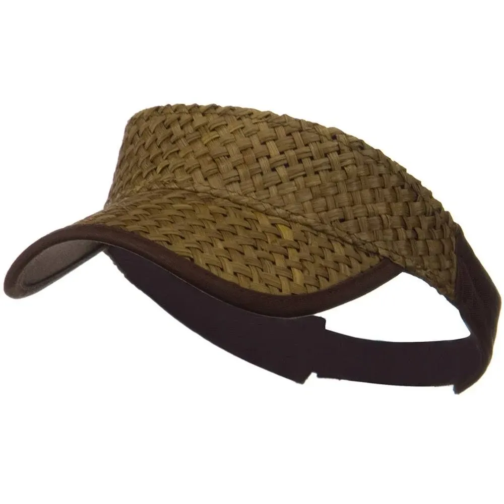 Straw Trucker Visor