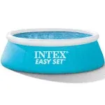 Intex 28101EH Easy Set, 6 Feet x 20 Inches Pool, 6ftx30ft, Blue