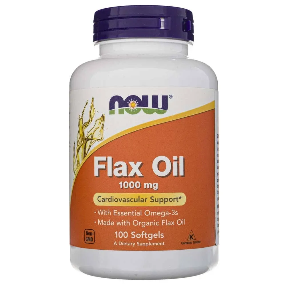 Now Foods Flax Oil 1000 mg