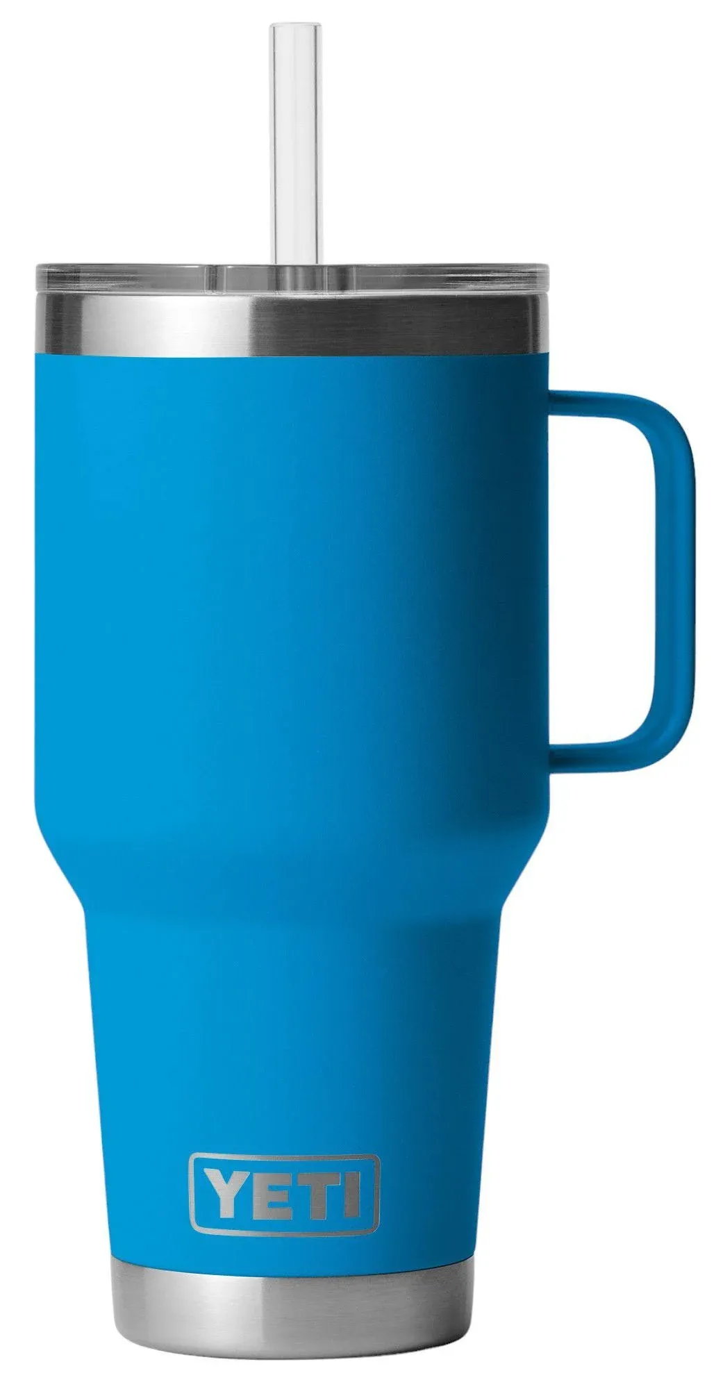 Yeti Rambler Straw Mug, 35 oz. Big Wave Blue