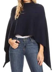 Sakkas Laurel Women's Super Soft Lightweight Cape Poncho