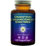 HealthForce Superfoods Digestion Enhancement Enzymes 120 VeganCaps Raw, Vegan