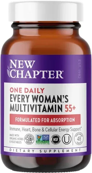 New Chapter Every Woman's One Daily 55+ Multivitamin