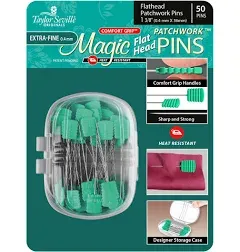 Taylor Seville Magic Pins Patchwork Extra Fine Green 100/PKG