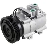 For Hyundai Santa Fe 2003 2004 2005 AC Compressor &amp; A/C Clutch TCP