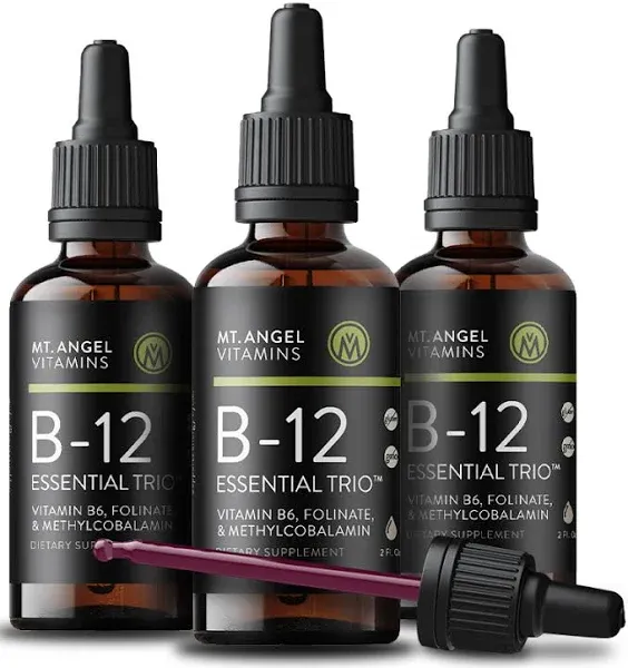 Mt Angel B-12 Essential Trio Drops