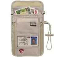 Lewis N Clark Datablock RFID-Blocking Neck Stash