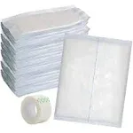 ABD Combine Abdominal Pads 8x10 [20 Pack] High Absorbency Sterile Individually Wrapped 8''x10'' Non-Adherent Absorbent Post-Op Surgical Gauze for Heavy-Draining Trauma and First Aid Wound Dressing (1)