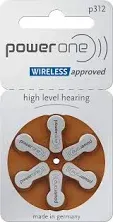 Power-One Hearing Aid Batteries Size