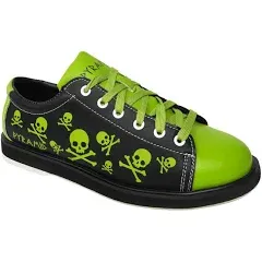 Pyramid Men&#039;s Skull Green/Black Bowling Shoes 7 D(M) US, Black, Green 