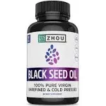 Zhou Nutrition Organic Black Seed Oil, 8 fl oz.