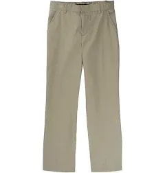 French Toast Boys' Relaxed-Fit Twill Adjustable-Waist Pants