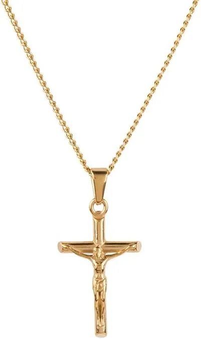 Crucifix Pendant (Gold)