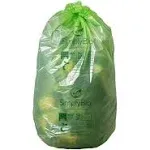 Simply Bio 13 gal. Compostable Trash Bags with Flat Top, Heavy-Duty, 0.87 MIL,50-Count