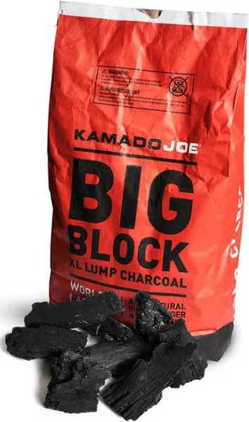 Kamado Joe KJ-CHAR Big Block Extra Large Lump Charcoal 20 lbs.