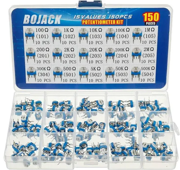 Bojack Variable Resistor Assortment Kit