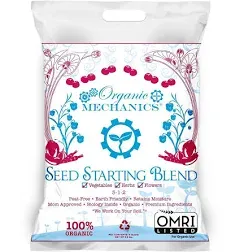 Organic Mechanics Seed Starting Blend Potting Soil 16 Quart