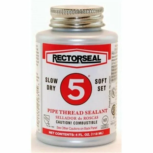 Rectorseal 4 oz No. 5 Pipe Thread Sealant RE309290