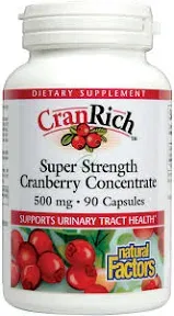 CranRich Natural Factors Super Strength Cranberry Concentrate