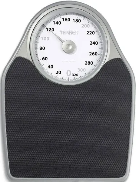 Thinner Extra-Large Dial Analog Precision Bathroom Scale