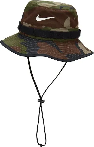 Nike FB5622-222 Dri-Fit Sz Large APEX Boonie Camo Bucket Hat Adult Unisex