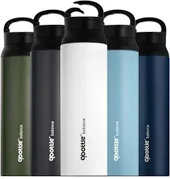 qbottle balance - Denim blue  Stainless Steel Water Bottles with Carab..SH3  #12