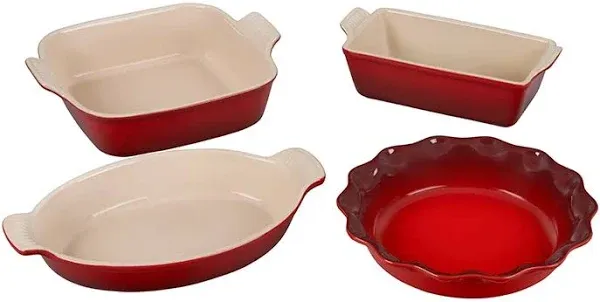 Le Creuset Heritage 4-Piece Bakeware Set