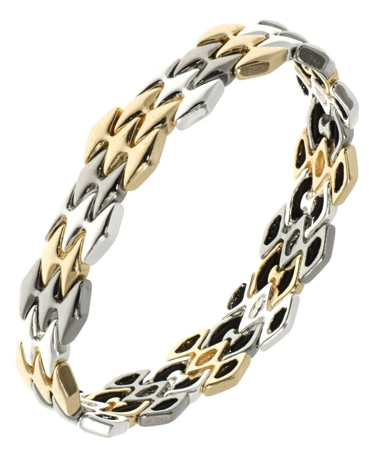 Nine West Tri-Tone Stretch Bracelet