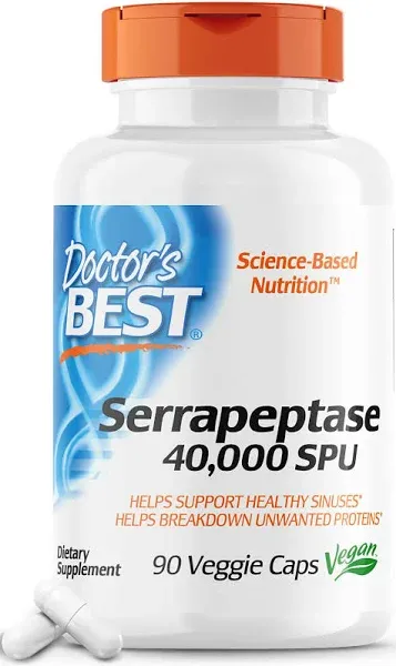 Doctor's Best High Potency Serrapeptase