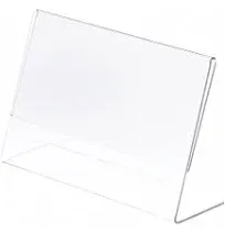 Plymor Clear Acrylic Sign Display / Literature Holder