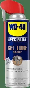 WD-40 SPECIALIST Gel Lube No-Drip Formula 10 oz with Smart Straw Spray