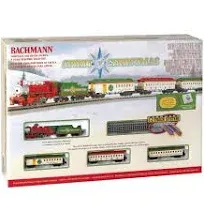 Bachmann 24017 N Scale Spirit Of Christmas Train Set